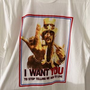 Kid Rock Tour White Graphic T-Shirt